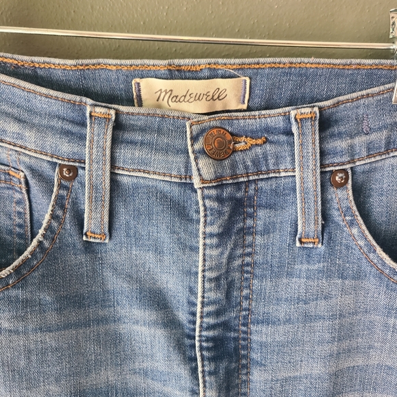 Madewell 11" High Rise Skinny Jeans, Size 28 - Picture 5 of 6